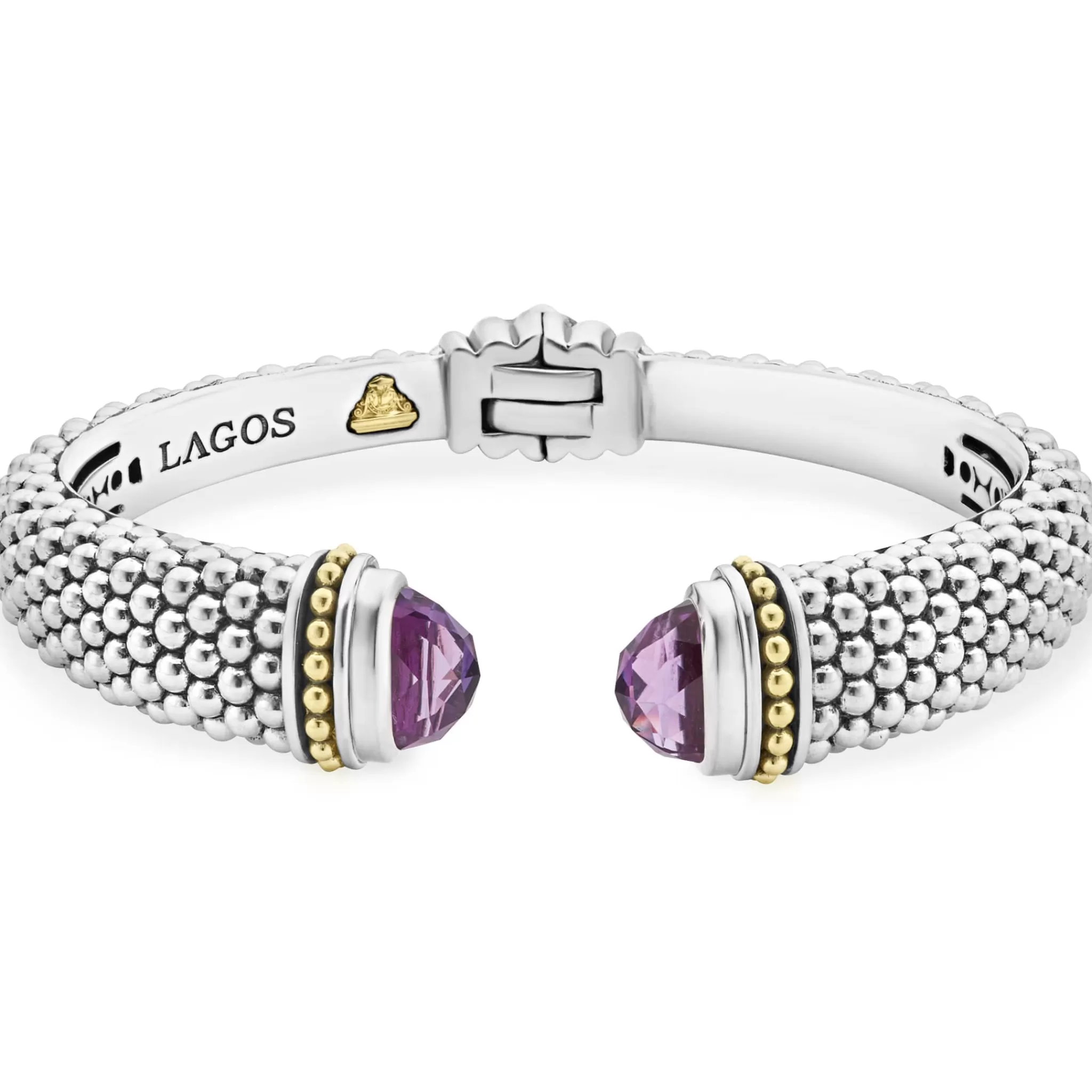 Clearance LAGOS Amethyst Cuff Bracelet | 12mm