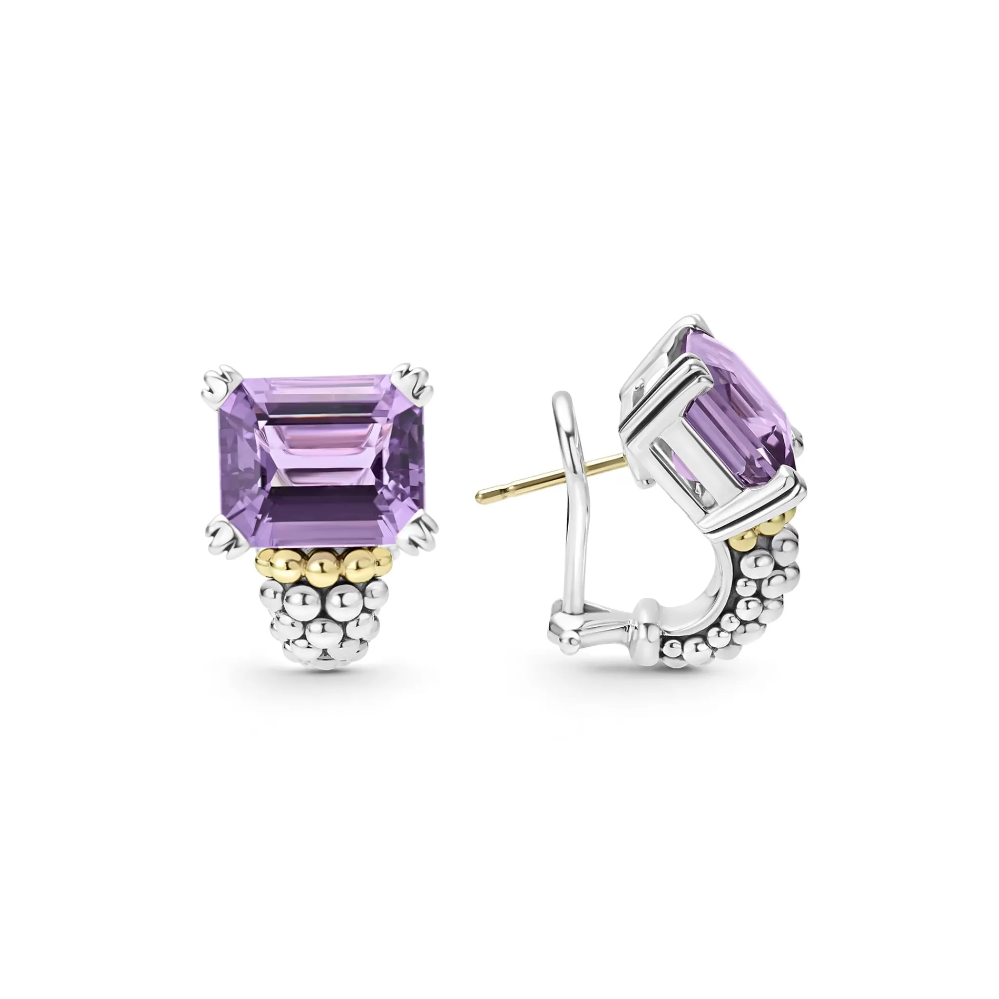 Best Sale LAGOS Amethyst Huggie Earring