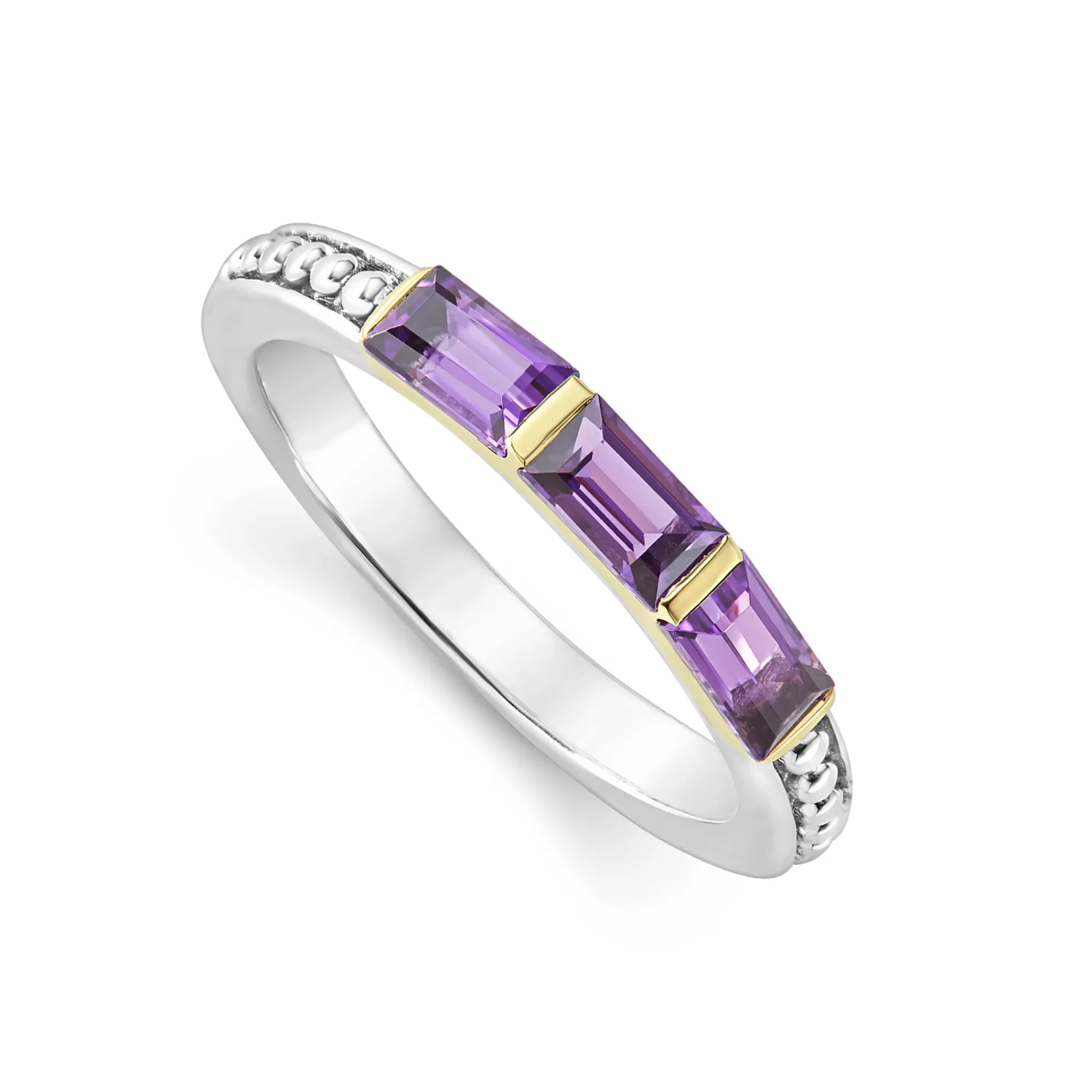 Cheap LAGOS Amethyst Stacking Ring