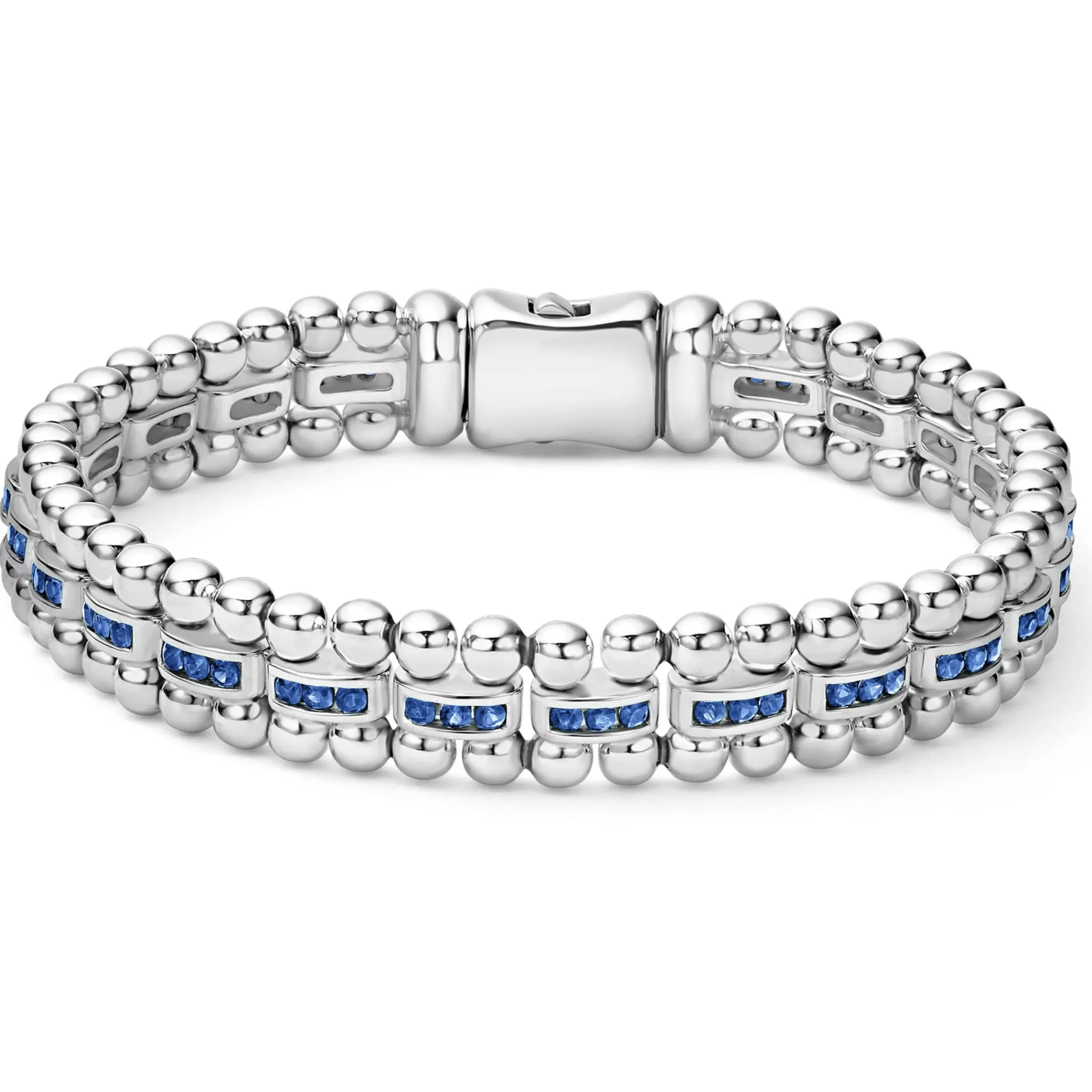 Clearance LAGOS Blue Sapphire Link Bracelet