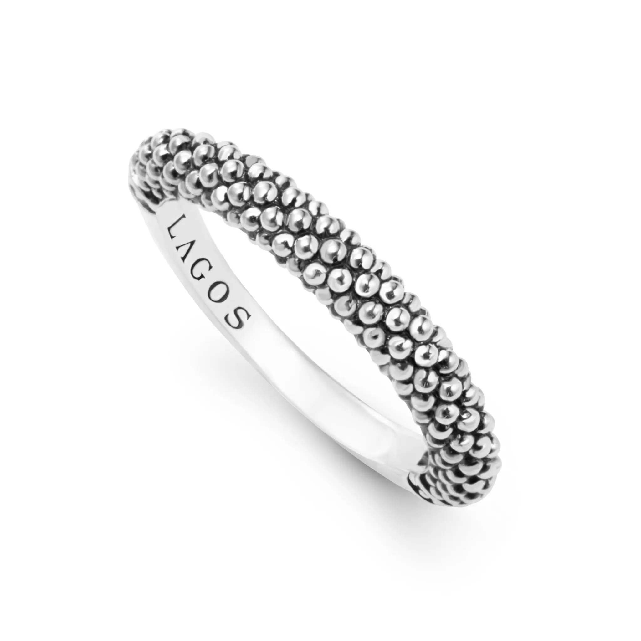 Best Sale LAGOS Caviar Stacking Ring