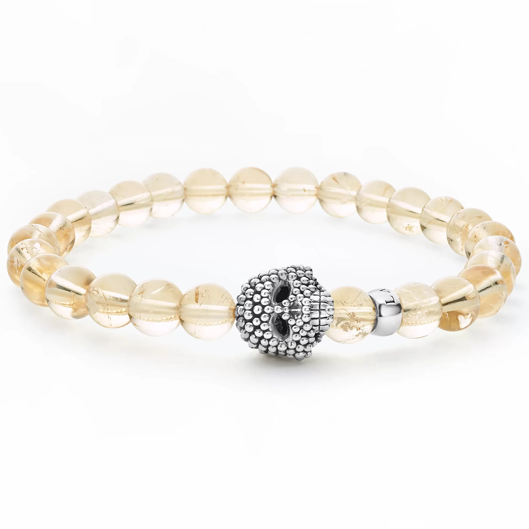 Fashion LAGOS Citrine Skull Bracelet