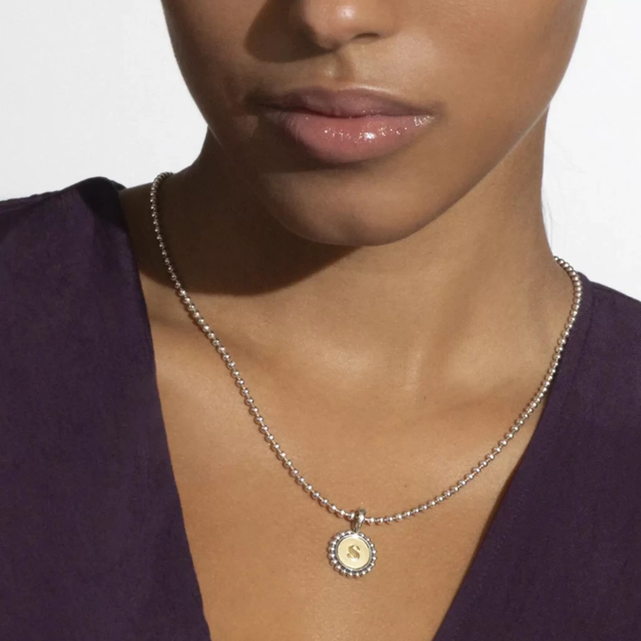 Best LAGOS D Initial Charm Necklace