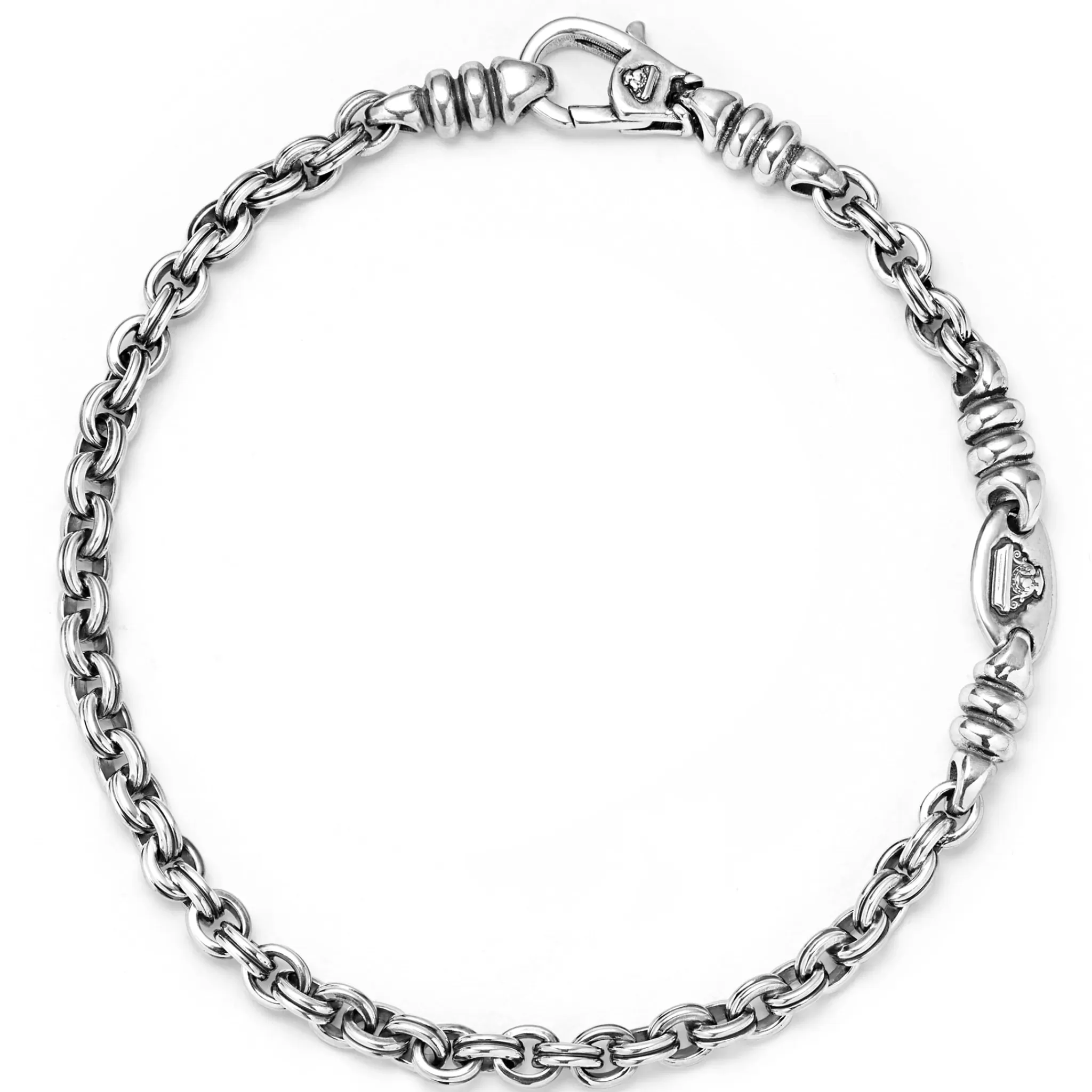 Cheap LAGOS Double Link Chain Bracelet | 4mm