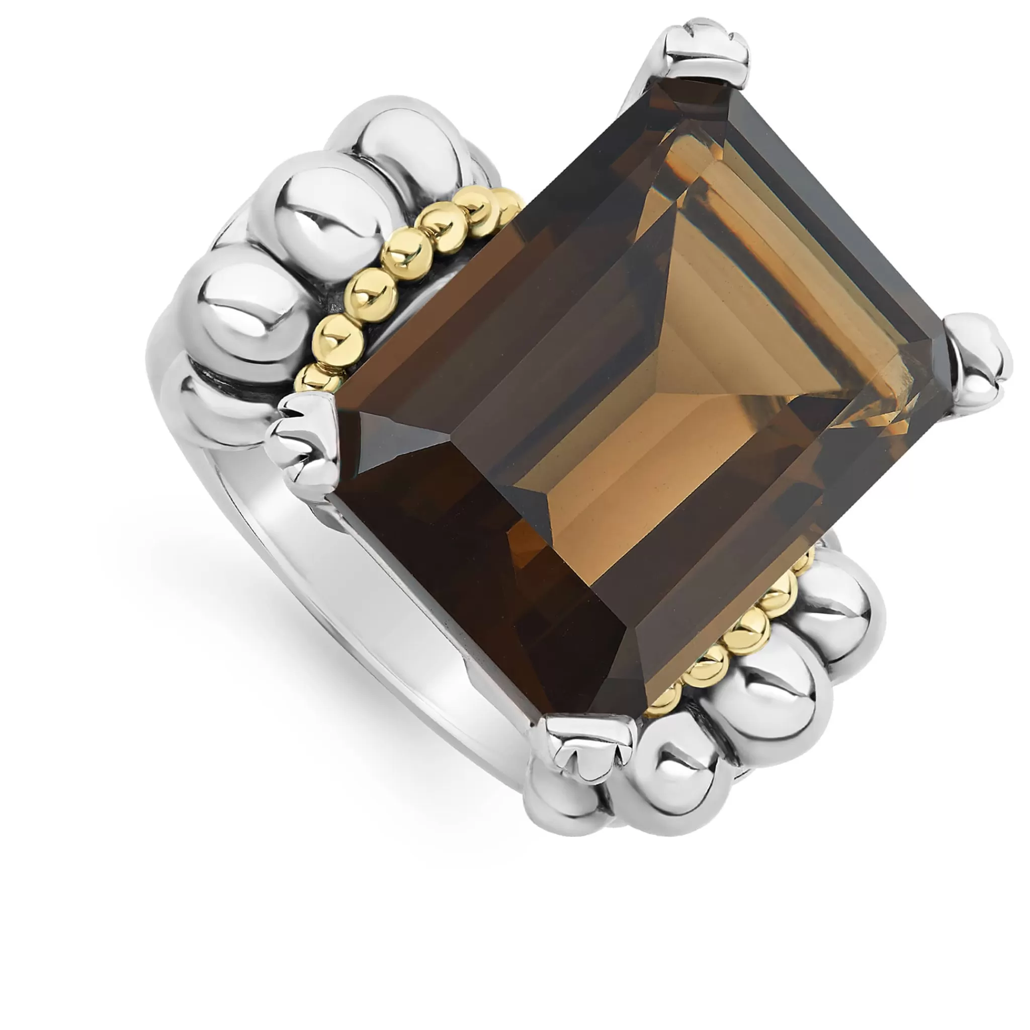 Best LAGOS Extra Large Emerald-Cut Smokey Quartz Ring