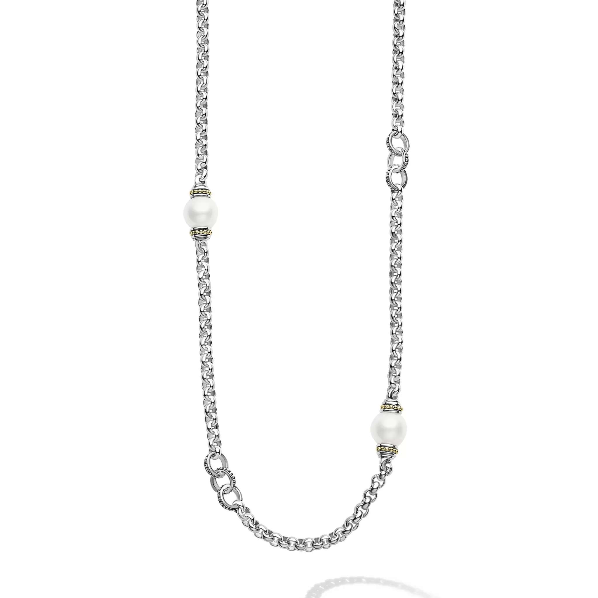 Best LAGOS Five Pearl Link Necklace