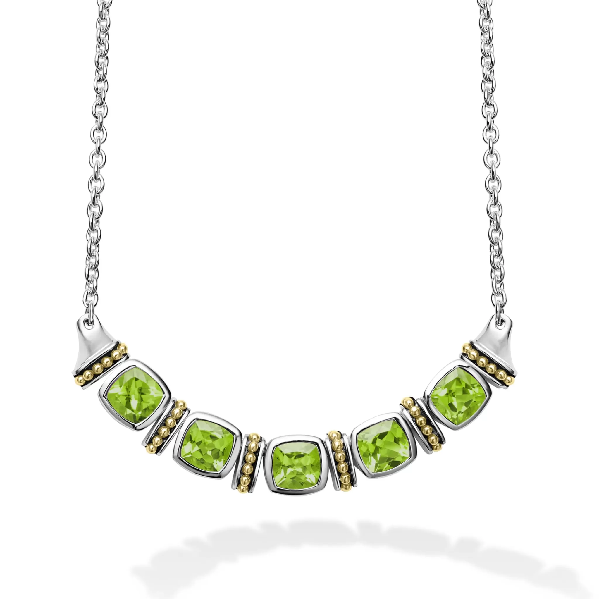 Cheap LAGOS Five Station Peridot Necklace