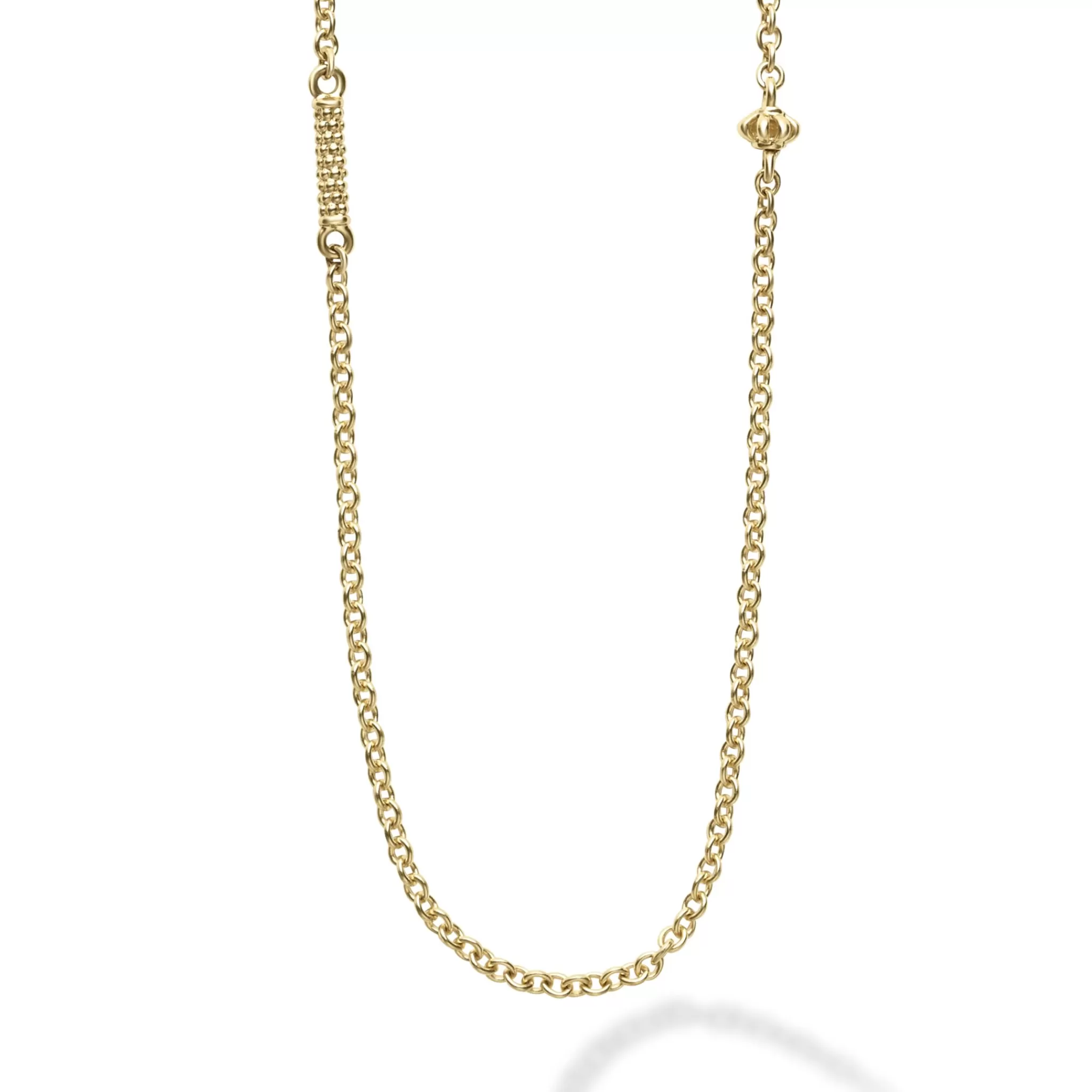 Best LAGOS 32 Inch Gold Caviar Chain Necklace