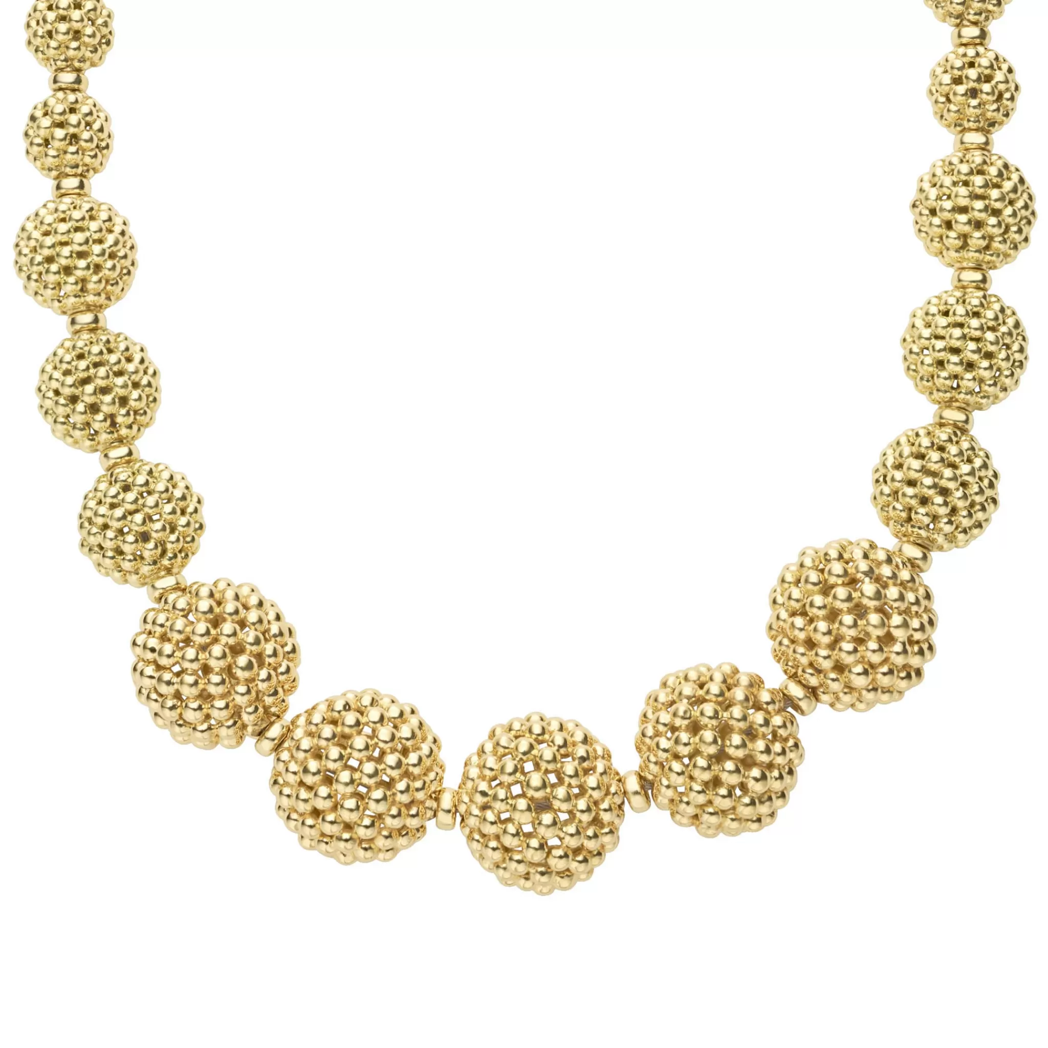 Best Sale LAGOS 18K Gold Caviar Beaded Ball Necklace