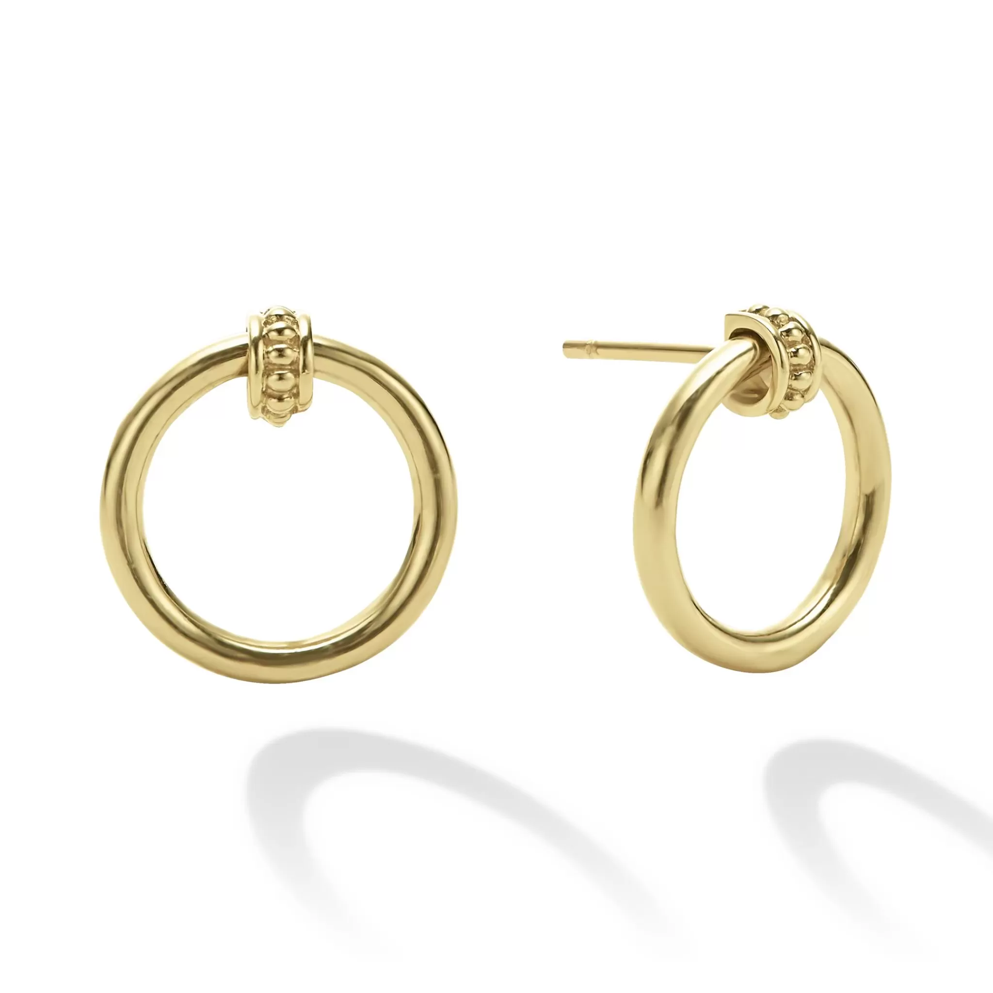 Best Sale LAGOS 18K Gold Circle Stud Earrings