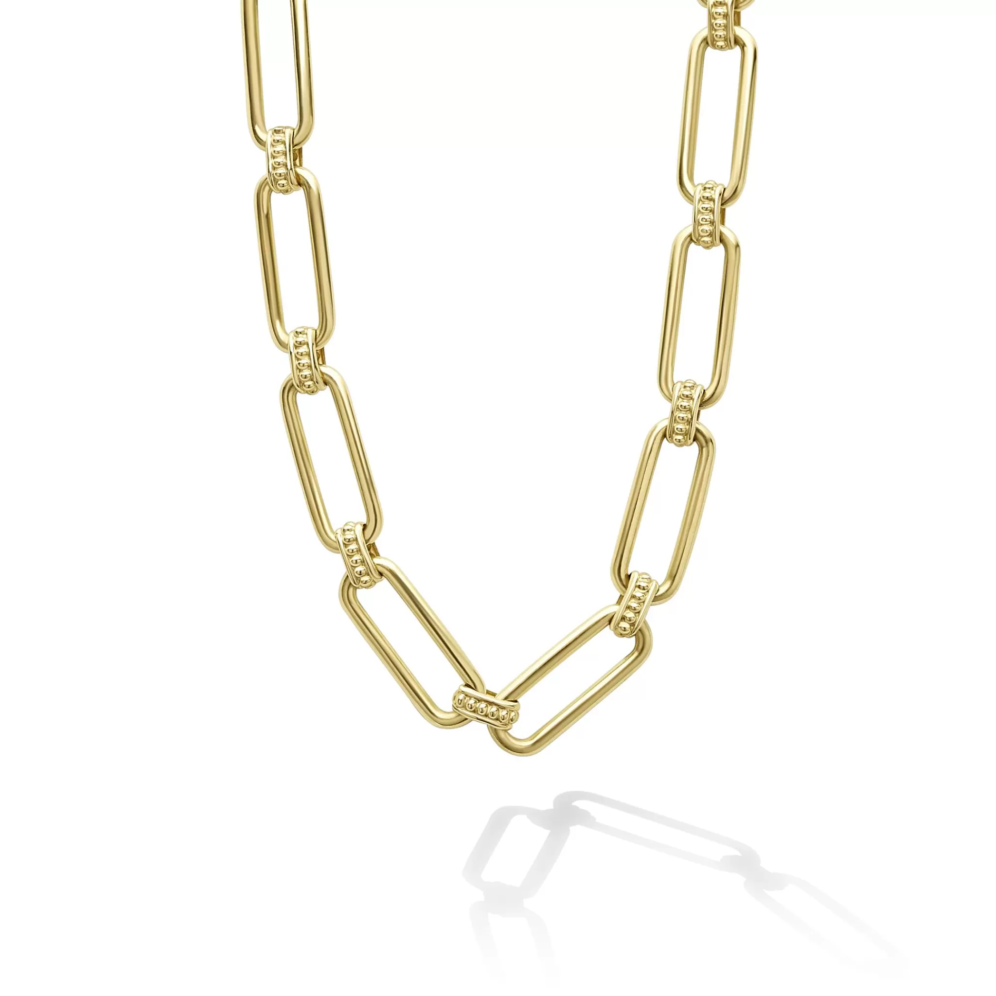 Best Sale LAGOS 18K Gold Petite Link Necklace