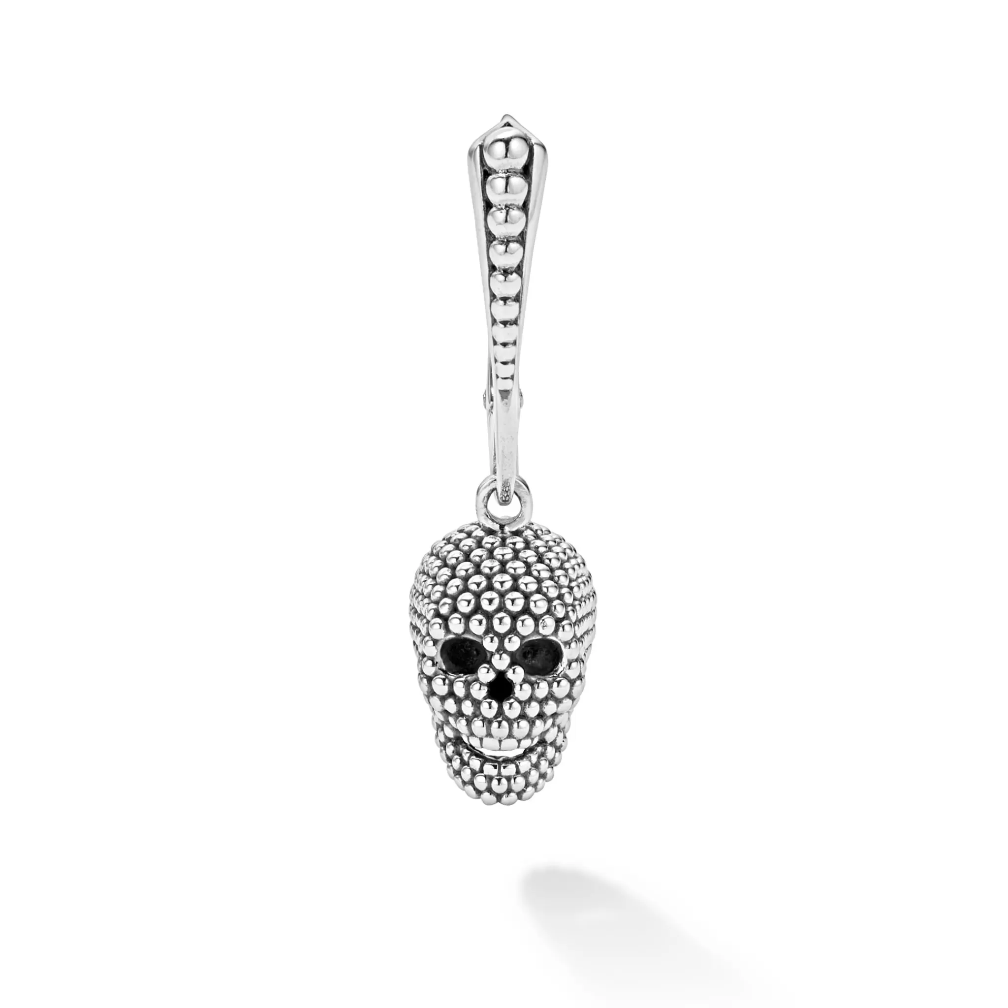 Cheap LAGOS Large Caviar Beaded Skull Earring