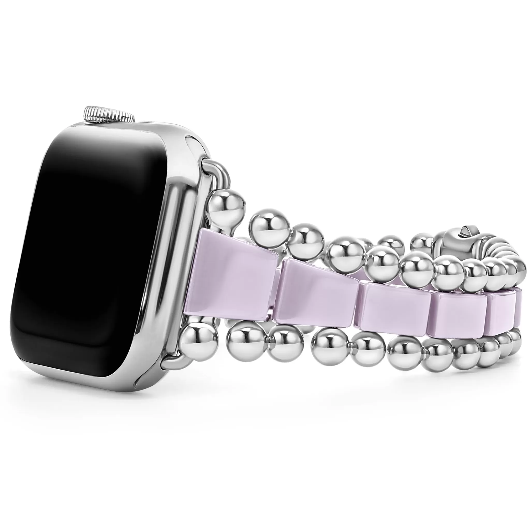 Best LAGOS Lilac Ceramic and Stainless Steel Watch Bracelet-42-49mm