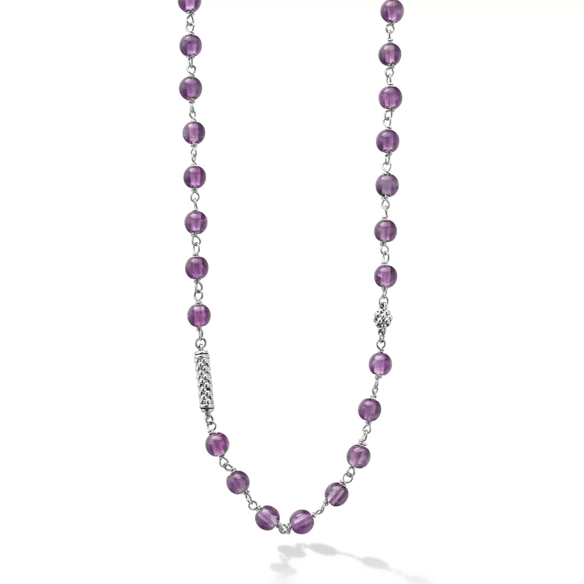 Best LAGOS Long Amethyst Beaded Necklace