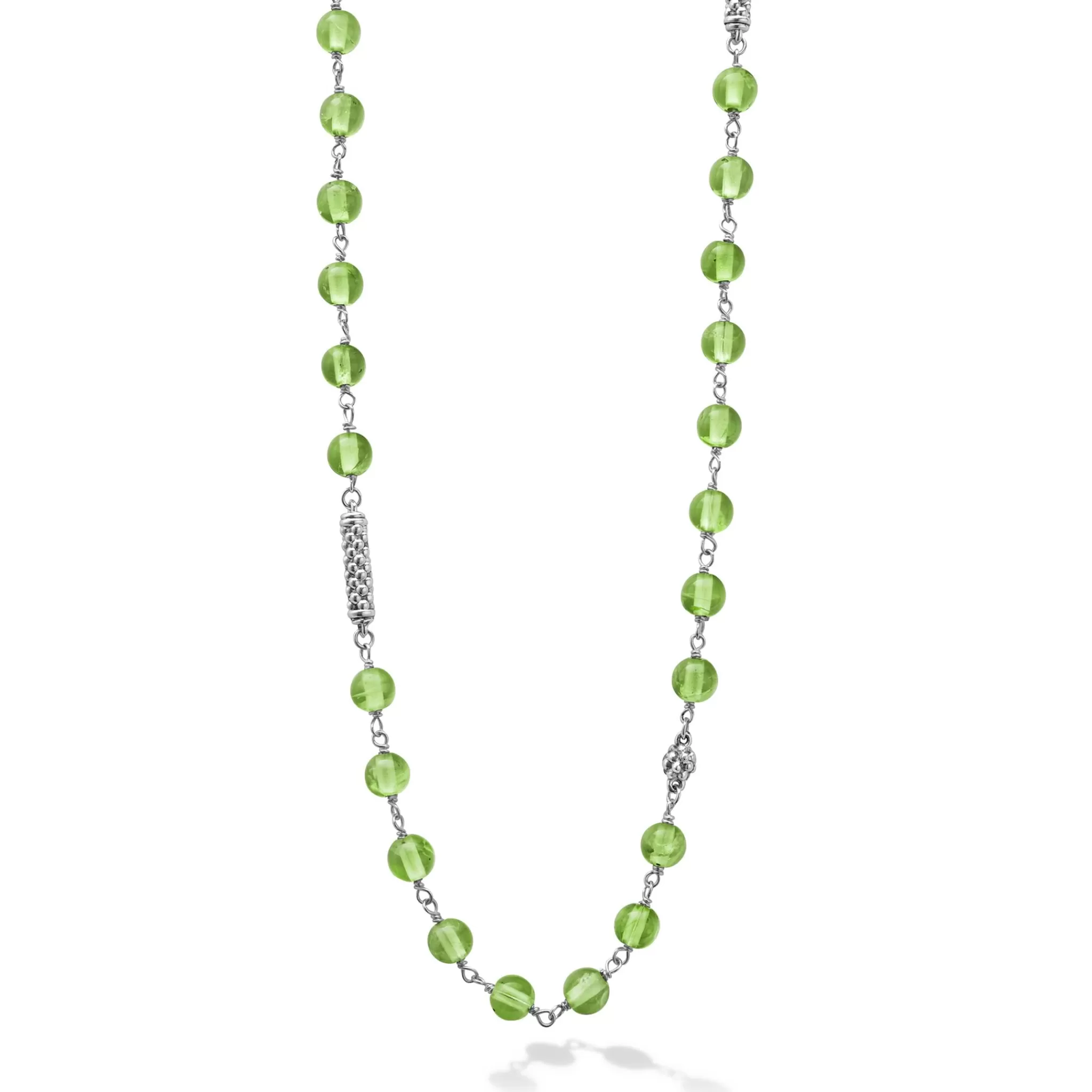 Best LAGOS Long Peridot Beaded Necklace