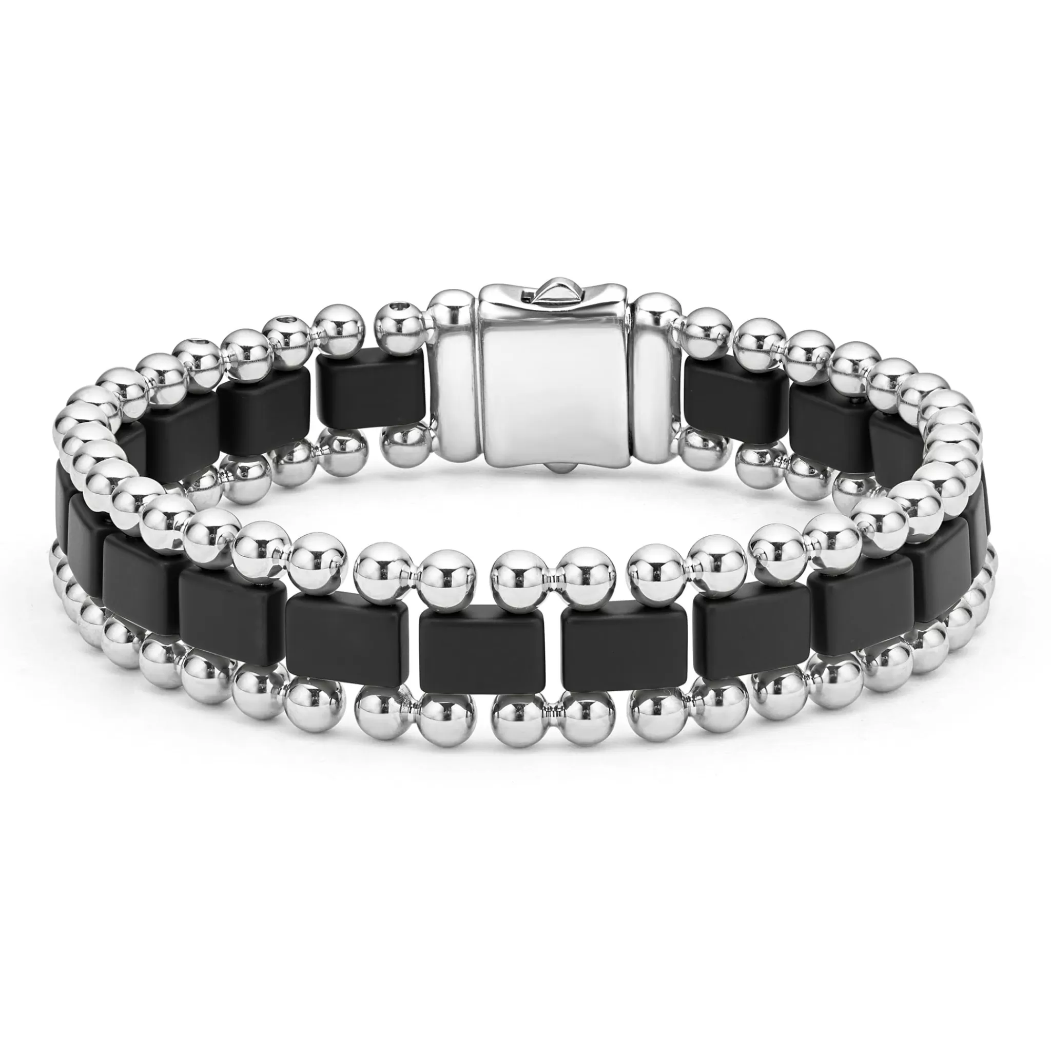 Best Sale LAGOS Matte Black Ceramic Link Bracelet