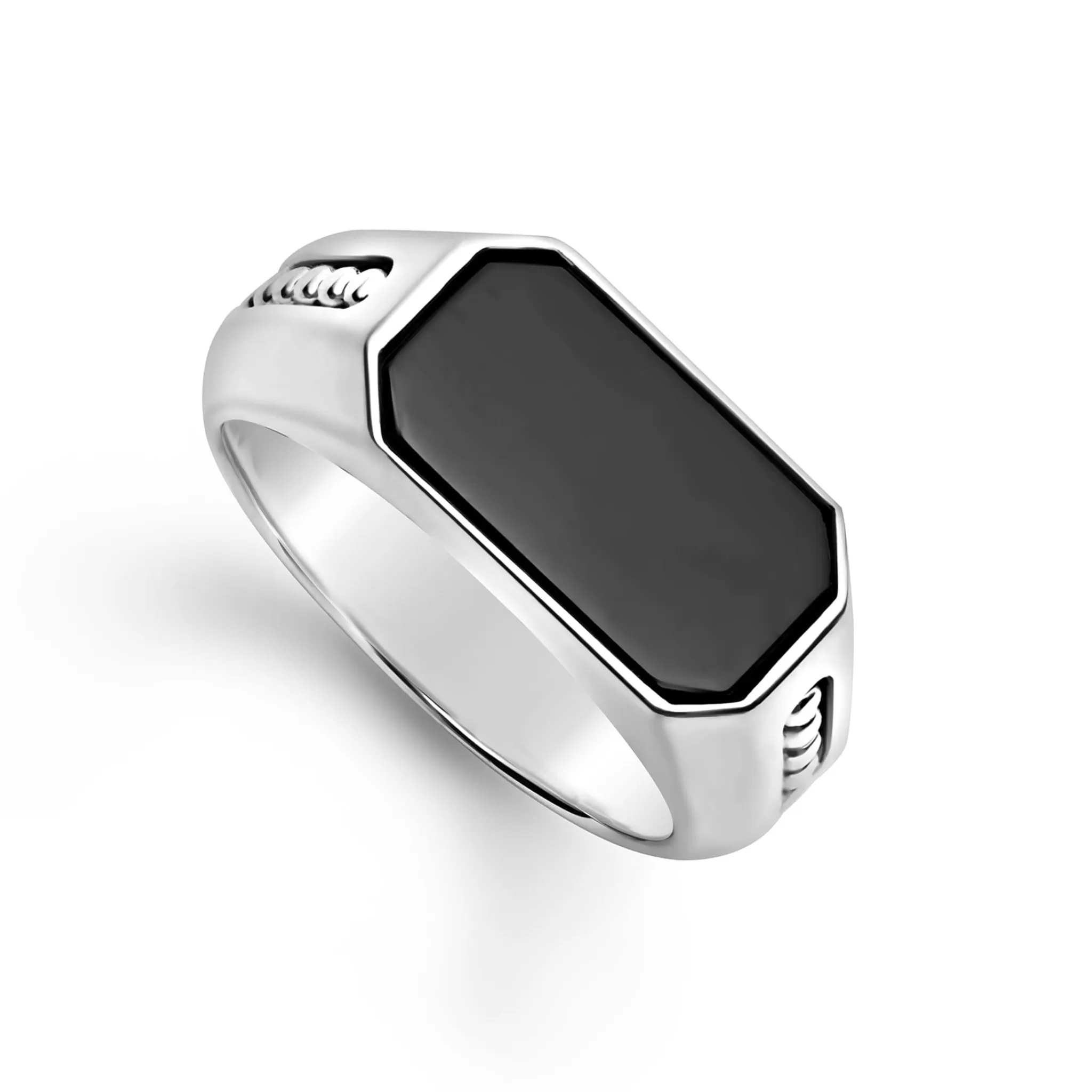 Cheap LAGOS Onyx Octagon Ring