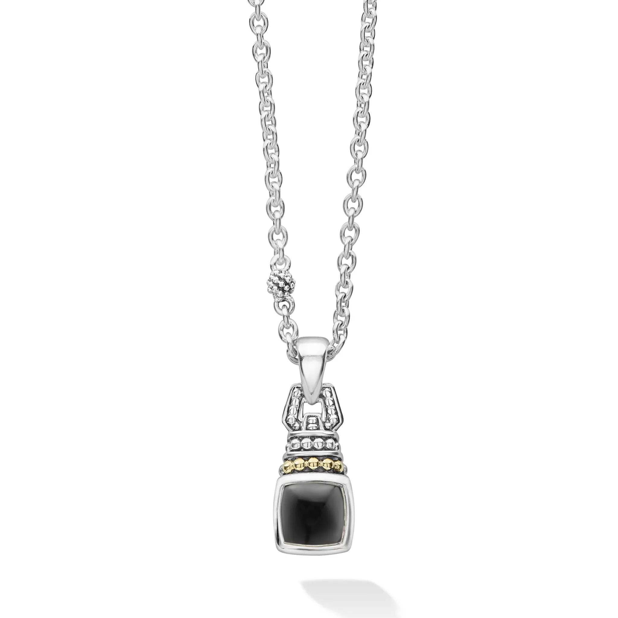 Cheap LAGOS Onyx Pendant Necklace