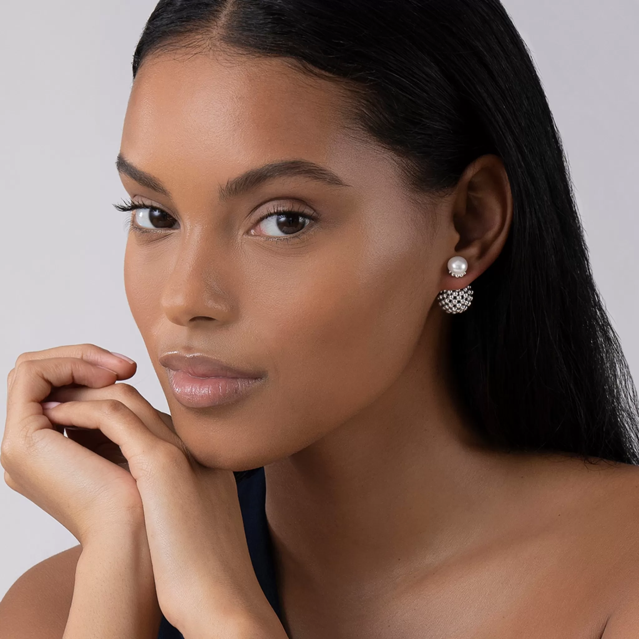 Best LAGOS Pearl Front-Back Earrings