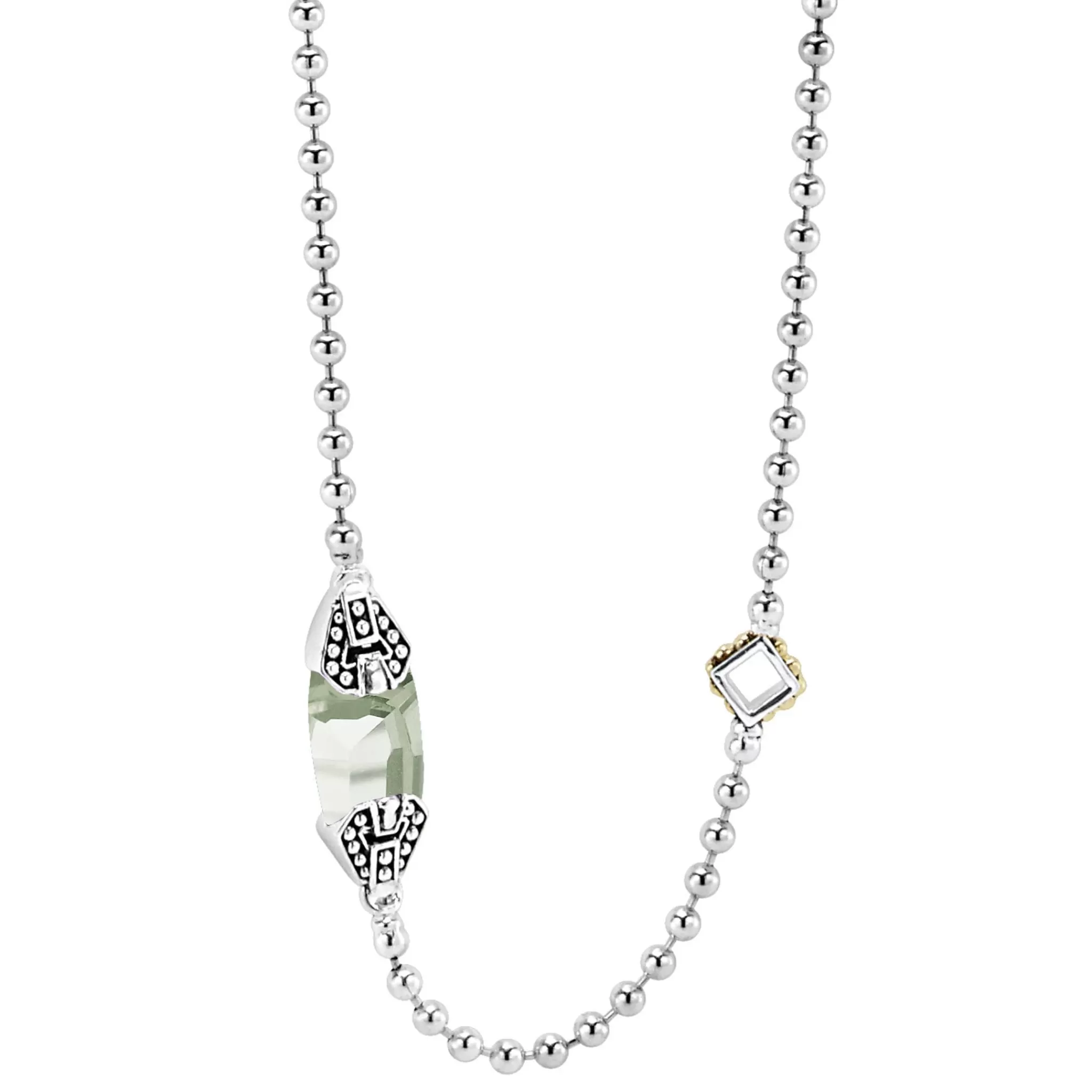 Shop LAGOS Six Station Prasiolite Necklace