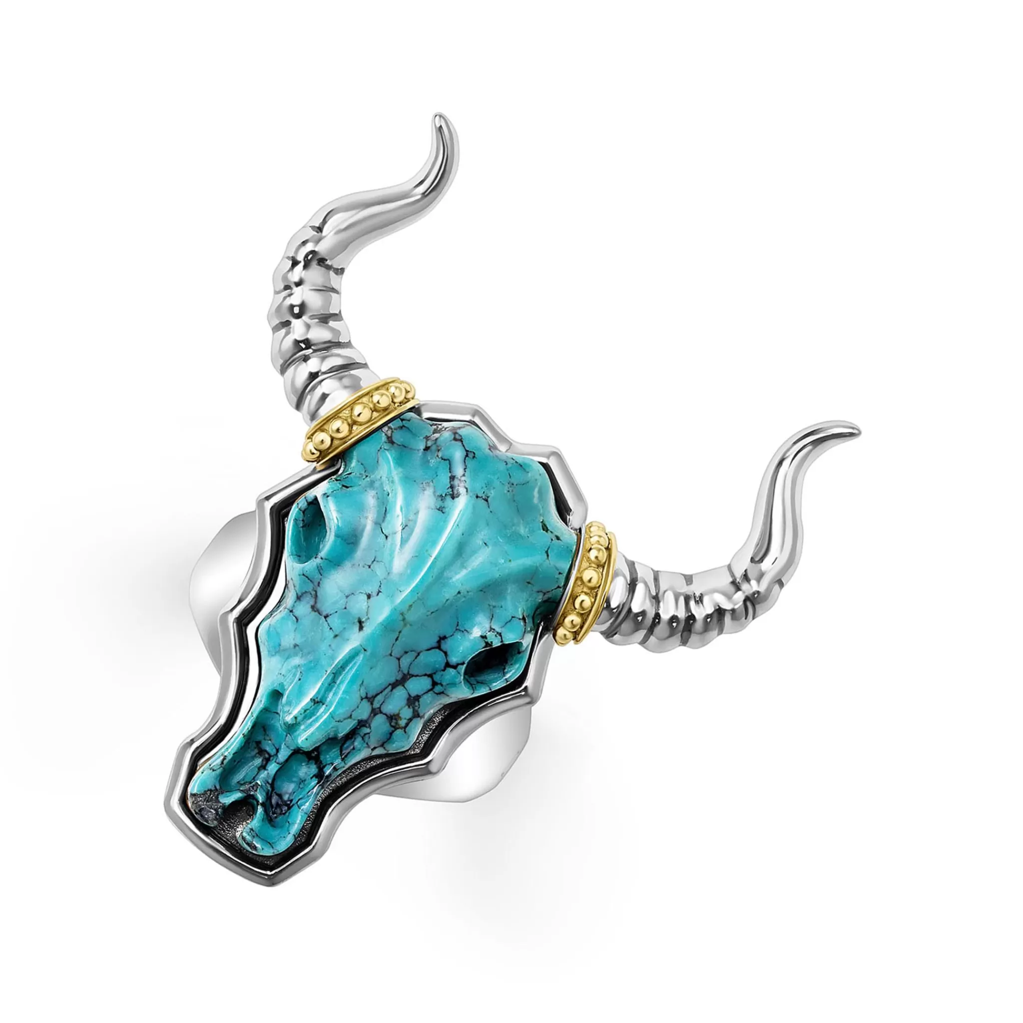 Cheap LAGOS Turquoise Long Horn Ring