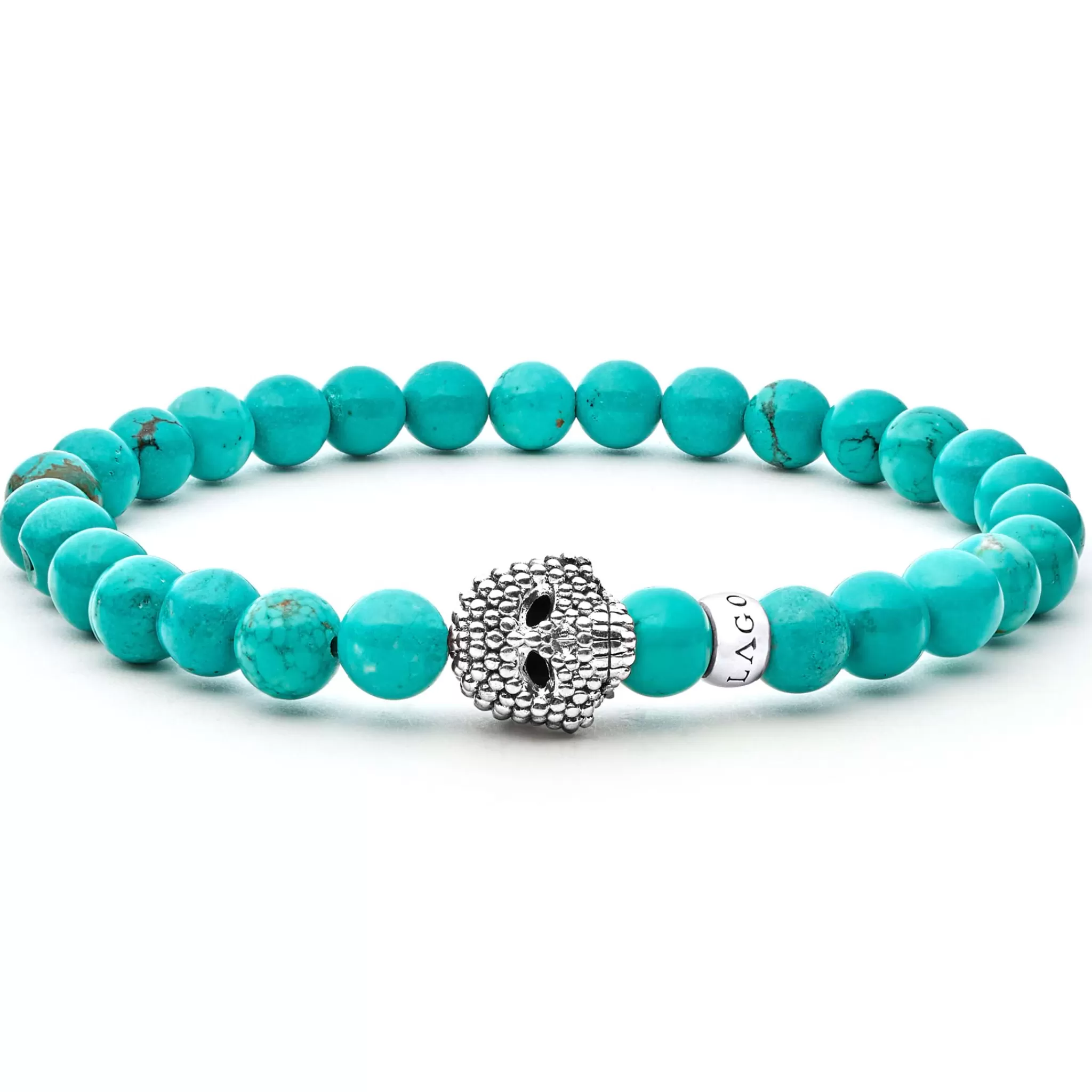 Shop LAGOS Turquoise Skull Bracelet