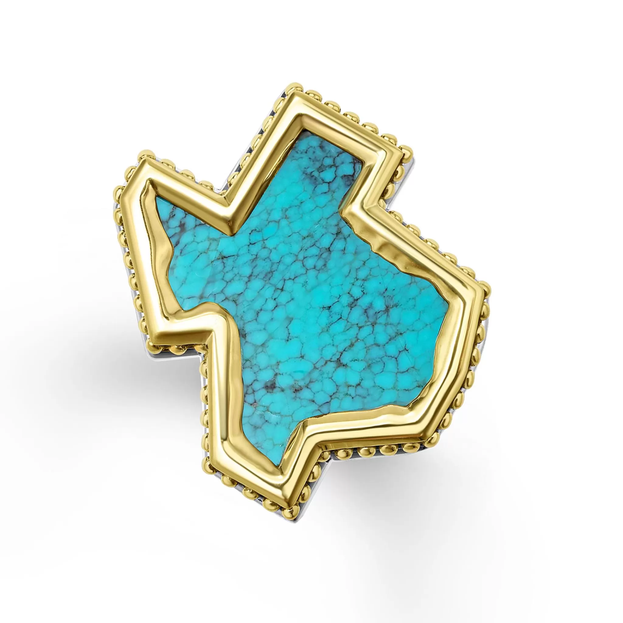 Cheap LAGOS Turquoise Texas State Ring