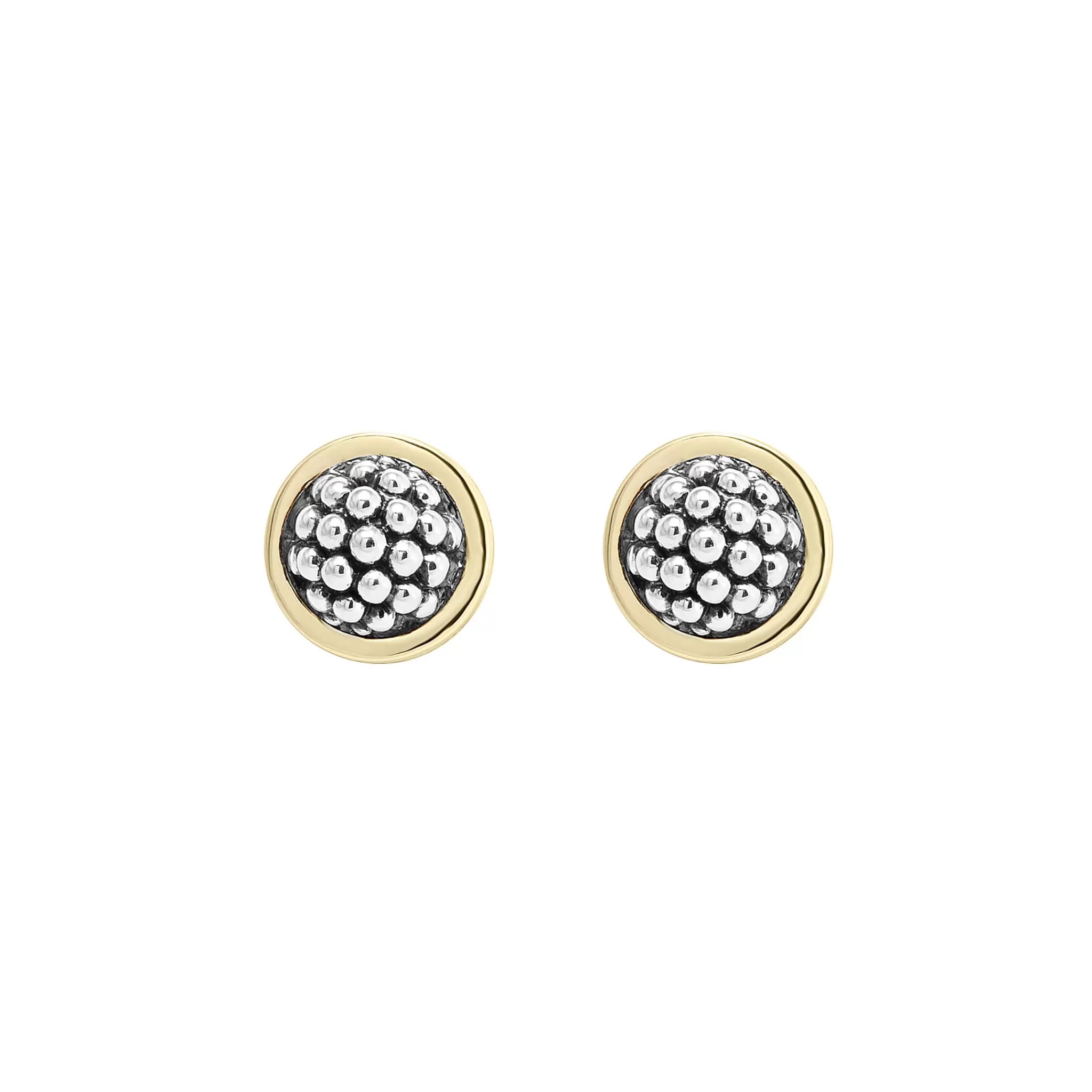 Best LAGOS Two-Tone Caviar Stud Earrings