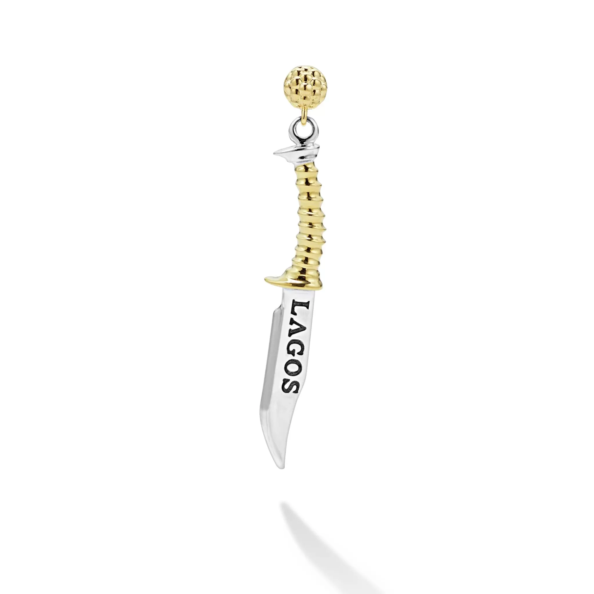 Clearance LAGOS Two-Tone Dagger Drop Earring